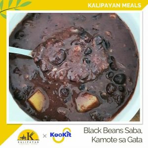 Black Beans Saba Kamote sa Gata Meal Kit