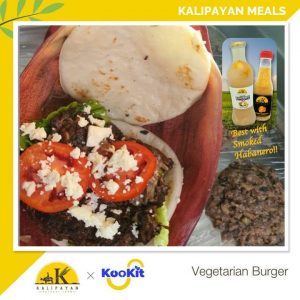 Vegetarian Burger Meal Kit (serves 4-5)